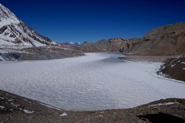 Zdj cia: Tilicho lake, Annapurna Conservation Area, Tilicho lake, NEPAL