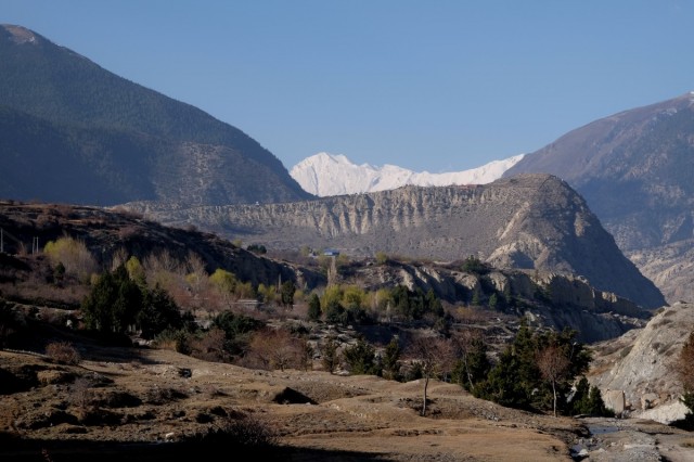 Zdj cia: Jomson, Annapurna Conservation Area, Szlak z Jomson do Marpha, NEPAL