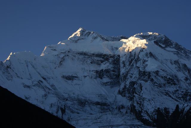 Zdjęcia: Himalaje, Annapurna o wschodzie słońca, NEPAL Zdjęcia: Himalaje, Annapurna o wschodzie słońca, NEPAL
