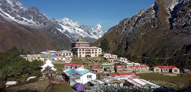 Zdjęcia: Tengboche, Khumbu, Klasztor w Tengboche, NEPAL Zdjęcia: Tengboche, Khumbu, Klasztor w Tengboche, NEPAL