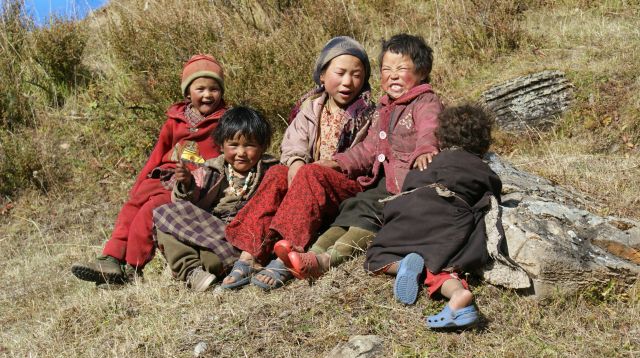 Zdjęcia: Samdo, Dzieci gór 3860 npm, NEPAL Zdjęcia: Samdo, Dzieci gór 3860 npm, NEPAL