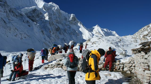Zdjęcia: Himlaje, Larke Pass, W drodze na przełecz 4600 npm, NEPAL Zdjęcia: Himlaje, Larke Pass, W drodze na przełecz 4600 npm, NEPAL