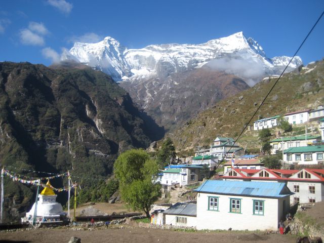 Zdjęcia: Himalaje, Namche Bazar, NEPAL Zdjęcia: Himalaje, Namche Bazar, NEPAL