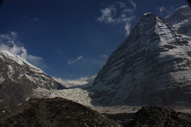 Zdjęcia: Widok z Dhaulagiri Base Camp na drogę pod Dhaulagiri, Na Dhaulagiri, NEPAL Zdjęcia: Widok z Dhaulagiri Base Camp na drogę pod Dhaulagiri, Na Dhaulagiri, NEPAL