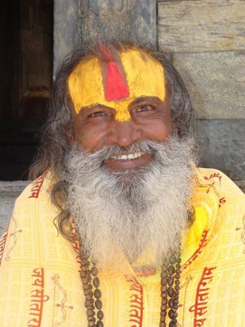 Zdjęcia: kompleks świątynny Pashupatinath, Kathmandu, Sadhu... ale powiadają, że hochsztapler..., NEPAL Zdjęcia: kompleks świątynny Pashupatinath, Kathmandu, Sadhu... ale powiadają, że hochsztapler..., NEPAL