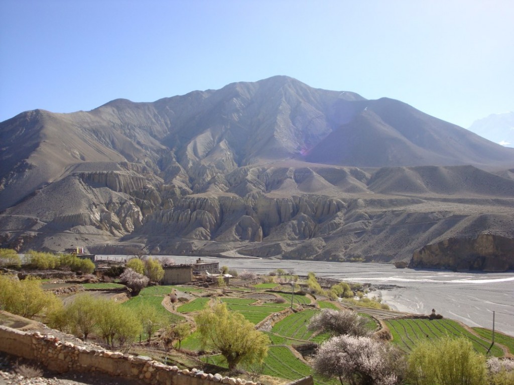 Zdjęcia: wioska Tiri, Mustang, Nepal , NEPAL Zdjęcia: wioska Tiri, Mustang, Nepal , NEPAL