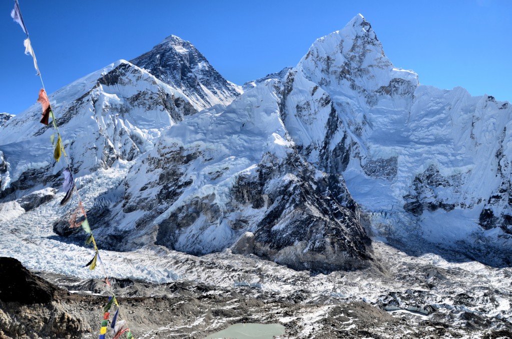 Zdjęcia: Kalla Pattar, Widok na Everest i Nupste, NEPAL Zdjęcia: Kalla Pattar, Widok na Everest i Nupste, NEPAL
