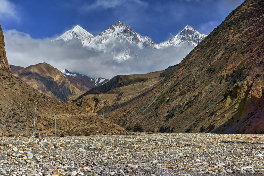 Zdjęcia: Okolica Jomsom, Gandaki, W Dolinie Kali Gandaki, NEPAL Zdjęcia: Okolica Jomsom, Gandaki, W Dolinie Kali Gandaki, NEPAL