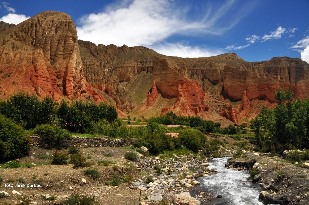 Zdjęcia: Dhakmar, Mustang, Czerwone klify, NEPAL Zdjęcia: Dhakmar, Mustang, Czerwone klify, NEPAL