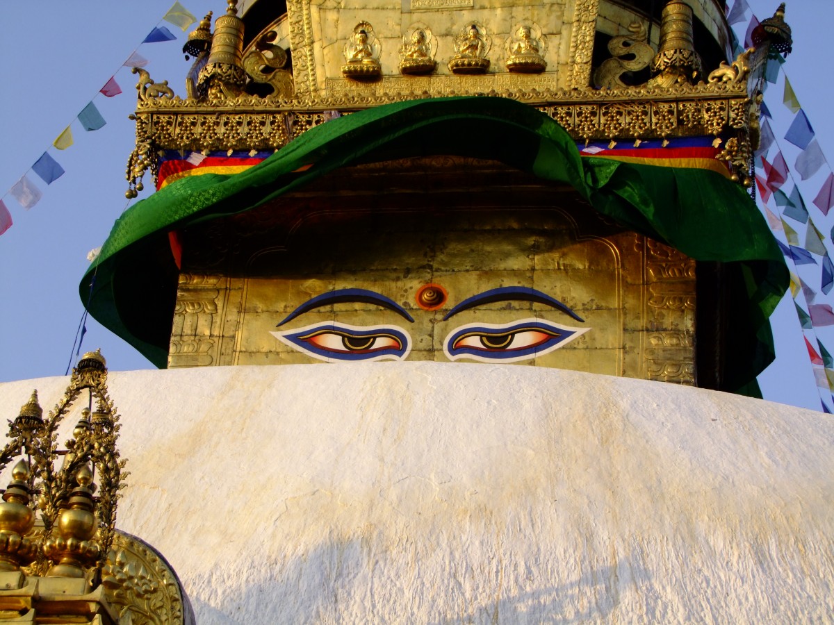 Zdjęcia: Swayambhunath, Katmandu, Buddha eyes, NEPAL Zdjęcia: Swayambhunath, Katmandu, Buddha eyes, NEPAL