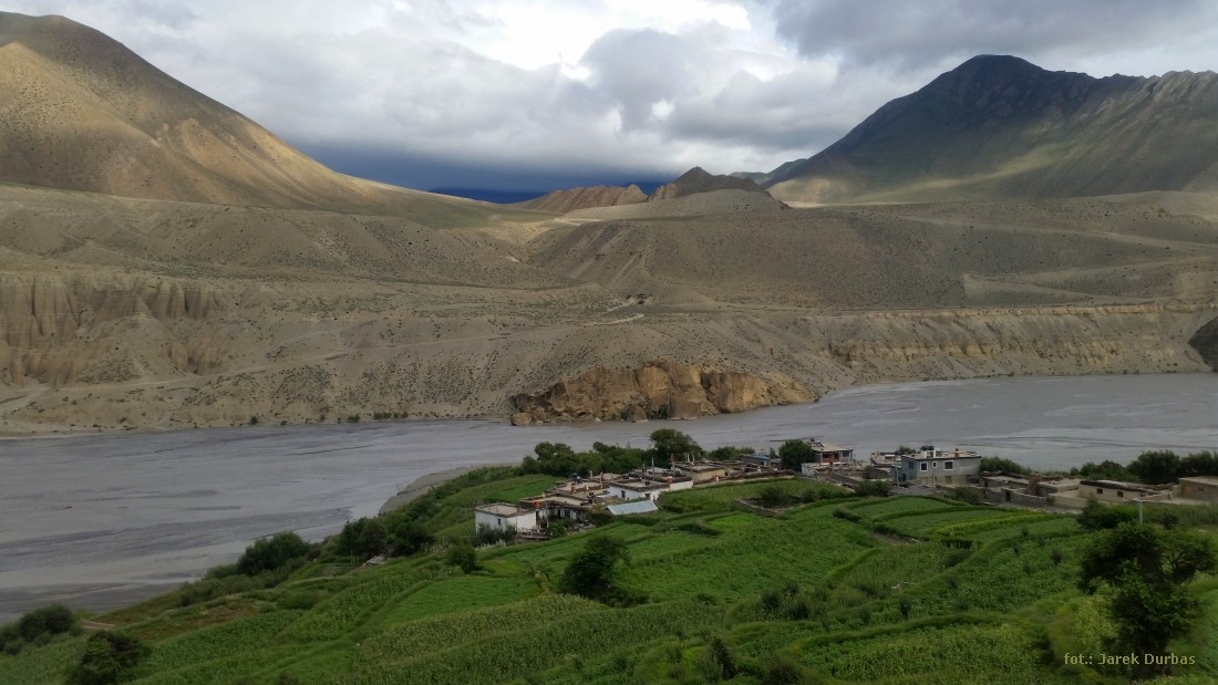 Zdjęcia: Tiri, Mustang, wioska Tiri, NEPAL Zdjęcia: Tiri, Mustang, wioska Tiri, NEPAL