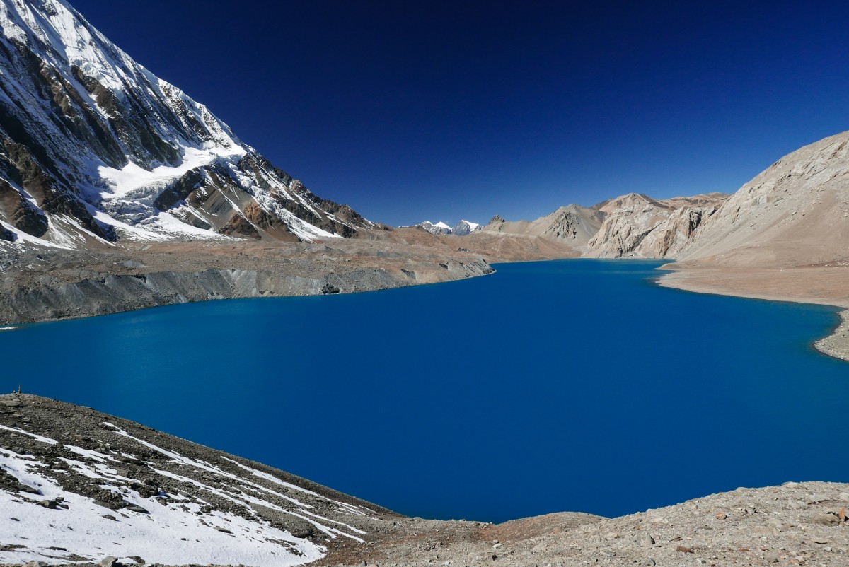 Zdjęcia: Tilicho Lake, Khangsar, Jezioro 4920 m..., NEPAL Zdjęcia: Tilicho Lake, Khangsar, Jezioro 4920 m..., NEPAL