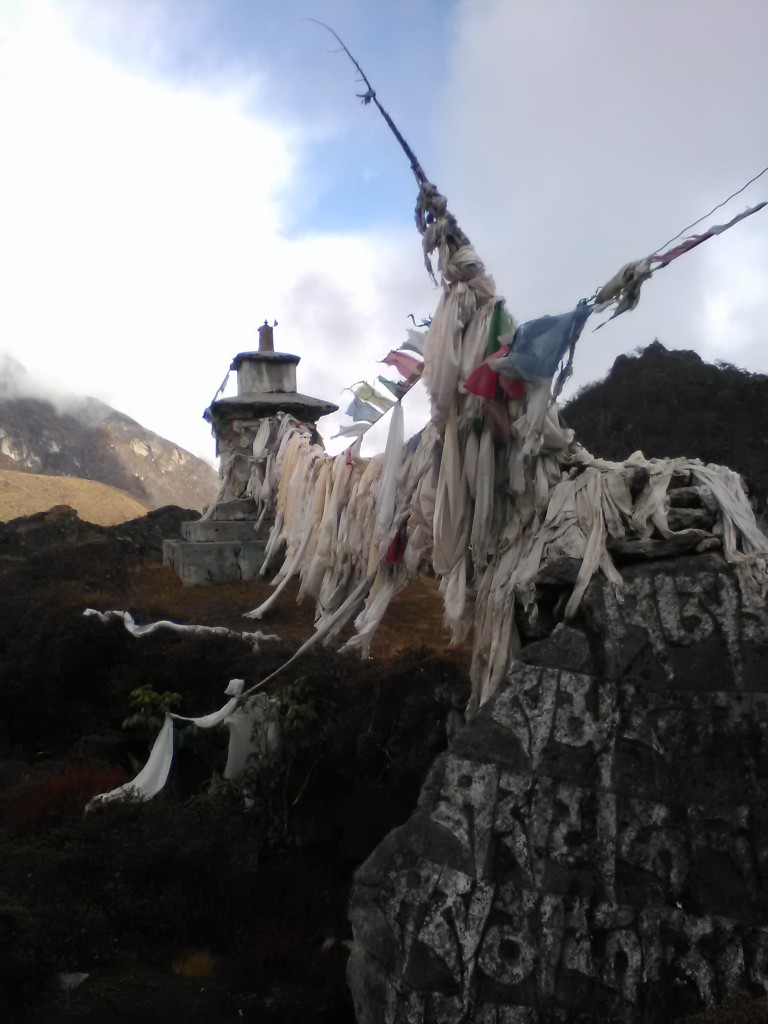 Zdjęcia: okolice Namche Bazar, Himalaje, W mrocznym nastroju, NEPAL Zdjęcia: okolice Namche Bazar, Himalaje, W mrocznym nastroju, NEPAL