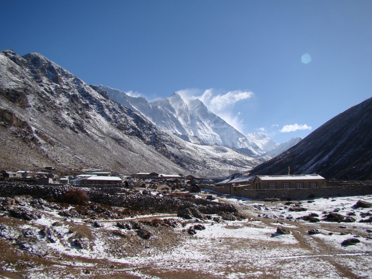 Zdjęcia: Dingboche, Himalaje, Lhotse, NEPAL Zdjęcia: Dingboche, Himalaje, Lhotse, NEPAL