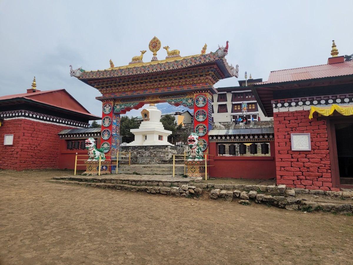 Zdjęcia: Tengboche, Sagarmatha National Park, Klasztor w Tengboche, NEPAL Zdjęcia: Tengboche, Sagarmatha National Park, Klasztor w Tengboche, NEPAL