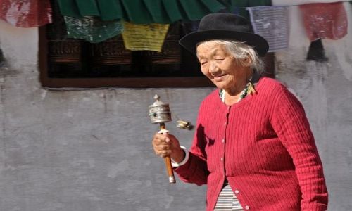 Zdjecie NEPAL / Kathmandu / Bouddanath / -