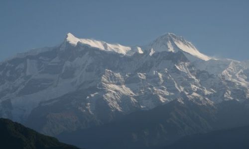 Zdjecie NEPAL / Pokhara / Sarangkot / Jej wysokosc Annapurna II 7937mnpm