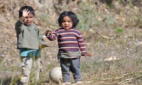 Zdjecie NEPAL / Pokhara / Sarangkot / Powodzenia