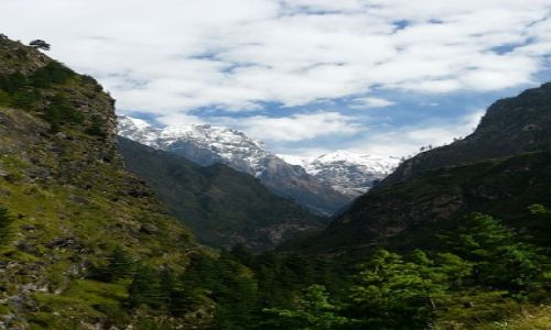 Zdjęcie NEPAL / rejon Manaslu / dolina rzeki Buhdi Gandaki / bajeczna dolina