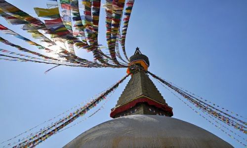 Zdjęcie NEPAL / Kathmandu / stupa Bouddanath / Bouddanath