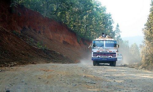 Zdjęcie NEPAL / Terai / . / nepalskie drogi
