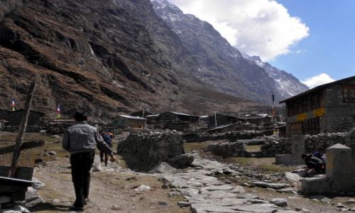 Zdjecie NEPAL / Himalaje / Dolina Langtang / Wioska Langtang (ok. 3300 m)
