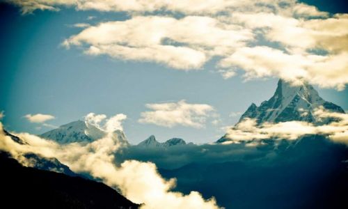 Zdjecie NEPAL / - / Himalaje / Machapuchare 6997 m n.p.m.