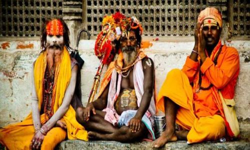 Zdjecie NEPAL / - / Katmandu / Sadhu reaktywacja
