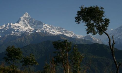 Zdjecie NEPAL / Pokhara / Sarangkot / Rybi Ogon 6993m.n.p.m