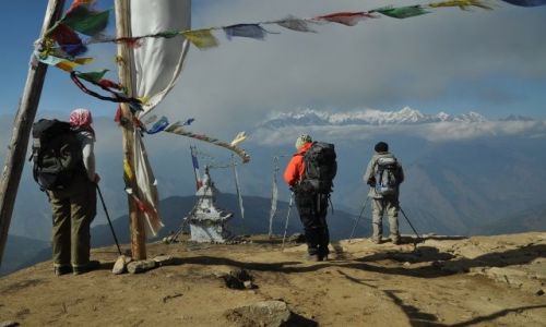 Zdjecie NEPAL / Langtang National Park / Laurebina / Niezapomniany widok