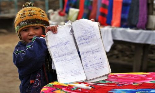 Zdjecie NEPAL / Langtang / ok.Laurebiny / lista zycze na Nowy Rok