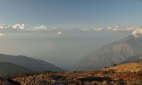 Zdjęcie NEPAL / Langtang / Laurebina / Za gorami juz Tybet