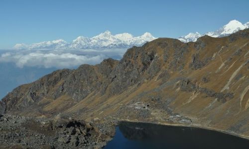 Zdjecie NEPAL / Dunche / Gosaikunda / Nepalski krajobraz