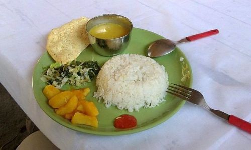 Zdjecie NEPAL / Annapurna / na trekkingu / nepalski dalbhat wersja 3
