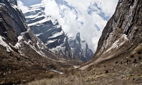 Zdjecie NEPAL / Annapurna Conservation Area / Annapurna Conservation Area / W drodze do Sanktuarium Annapurny