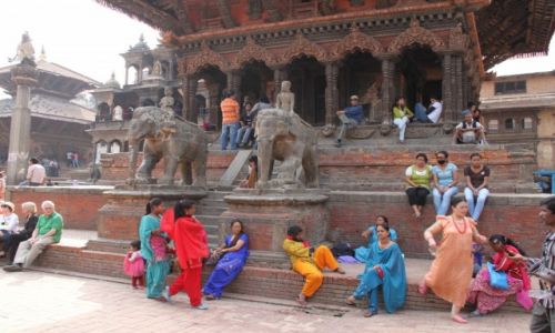 Zdjecie NEPAL / - / Patan / Durbar Square