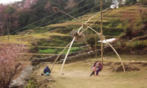 Zdjecie NEPAL / POKHARA / POKHARA / HUSTAWKA