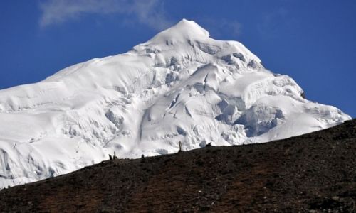 Zdjecie NEPAL / ok Thorung La / Thorung High Camp 4925m / Chulu East 6584m