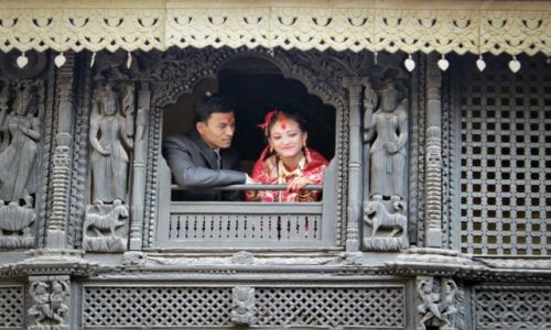 Zdjecie NEPAL / Kathmandu / Kathmandu / people