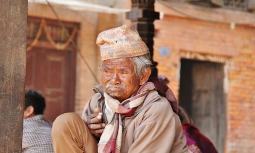 Zdjecie NEPAL / - / Patan / Przemijanie