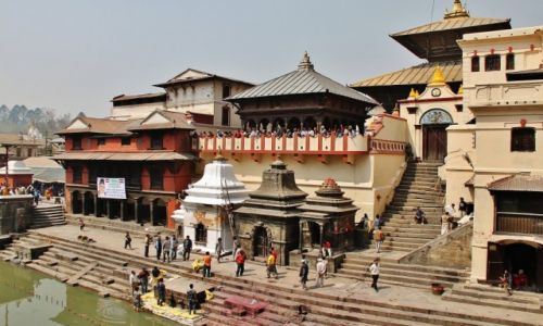 Zdjcie NEPAL / - / Pasiupatinath / Sanktuarium II