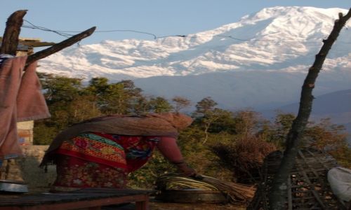 Zdjecie NEPAL / Pokhara / Sarangkot / ***