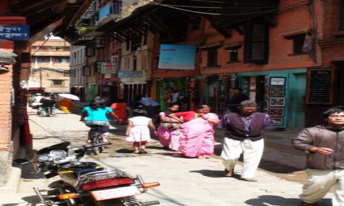 Zdjecie NEPAL / Patan / Na ulcy / Ulice Patan
