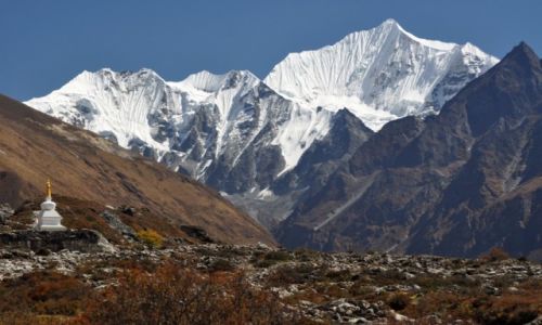 Zdjecie NEPAL / Langtang / Kyanjin Gompa / Ganchenpo 6380m