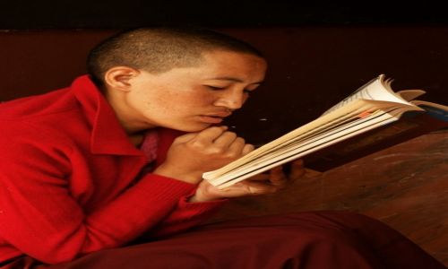 Zdjecie NEPAL / Lumbini / Lumbini / Konkurs - Mniszka buddyjska