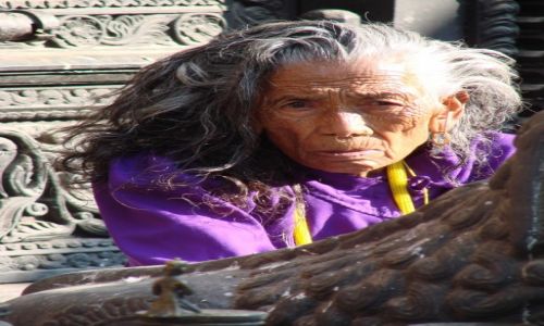 Zdjecie NEPAL / Kathmandu / Kathmandu, Thamel / silne kobiety