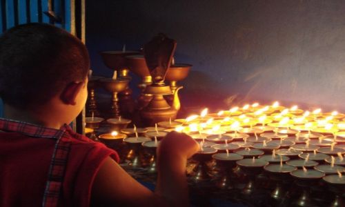 Zdjecie NEPAL / Kathmandu / Kathmandu / modlitwa