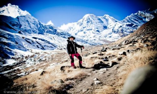 Zdjecie NEPAL / Annapurna / Annapurna base camp / selfie :)