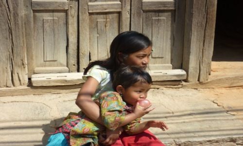 Zdjecie NEPAL / - / Katmandu / Zatrzymana chwila