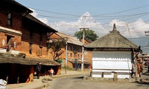 Zdjęcie NEPAL / brak / Stare miasto w Pokarze / Pokara